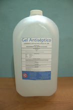 Cargar imagen en el visor de la galería, Gel Antibacterial / Antiséptico formulado a base de alcohol etílico al 70%. Envase de 1 galón