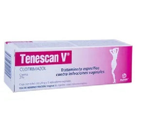 Tenescan V (Clotrimazol) crema 2 %. Tubo con 20 gramos